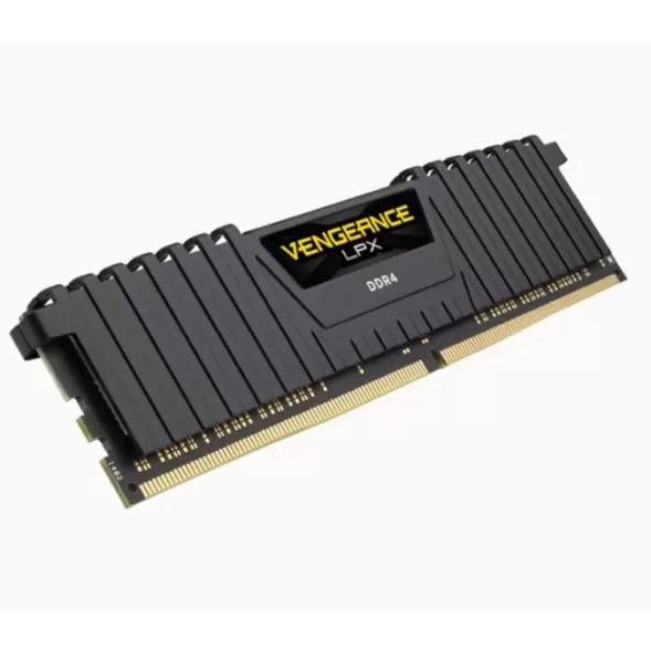 Оперативная память DRAM Corsair VENGEANCE LPX CMK32GX4M4E3200C16 KIT 32GB (4X8GB) DDR4 DIMM 3200MHz 16-20-20-38 Цвет:чёрный