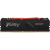 Оперативная память DRAM Kingston Fury Beast RGB KF432C16BBAK2/32 KIT 32GB (2x16GB) DDR4 DIMM 3200MHz CL16 Цвет:чёрный