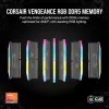 זיכרון לנייח DRAM Corsair VENGEANCE RGB CMH32GX5M2B5200Z40K KIT 32GB (2x16GB) DDR5 DIMM 5200MHz CL40 צבע שחור