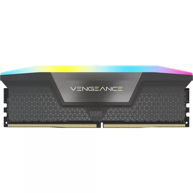 Оперативная память DRAM Corsair VENGEANCE RGB CMH64GX5M4B5600Z36 AMD EXPO CMH64GX5M4B5600Z36 KIT 64GB (4X16GB) DDR5 DIMM 5600MHz CL36 Цвет:чёрный