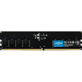 Оперативная память DRAM Crucial CT16G56C46U5 16GB DDR5 DIMM 5600MHz Цвет:чёрный Оперативная память DRAM Crucial CT16G56C46U5 16GB DDR5 DIMM 5600MHz Цвет:чёрный