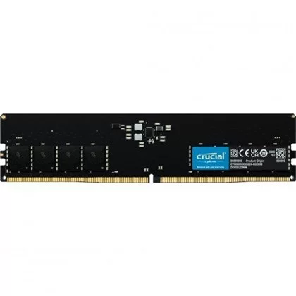 Оперативная память DRAM Crucial CT16G56C46U5 16GB DDR5 DIMM 5600MHz Цвет:чёрный Оперативная память DRAM Crucial CT16G56C46U5 16GB DDR5 DIMM 5600MHz Цвет:чёрный