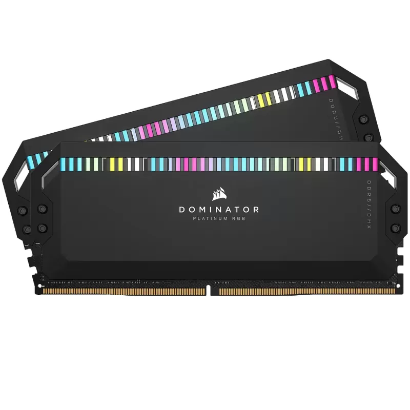 Desktop Memory DRAM Corsair DOMINATOR PLATINUM RGB CMT64GX5M2B6000Z30 KIT 64GB (2X32GB) DDR5 DIMM 6000MHz CL30 Color:black Desktop Memory DRAM Corsair DOMINATOR PLATINUM RGB CMT64GX5M2B6000Z30 KIT 64GB (2X32GB) DDR5 DIMM 6000MHz CL30 Color:black