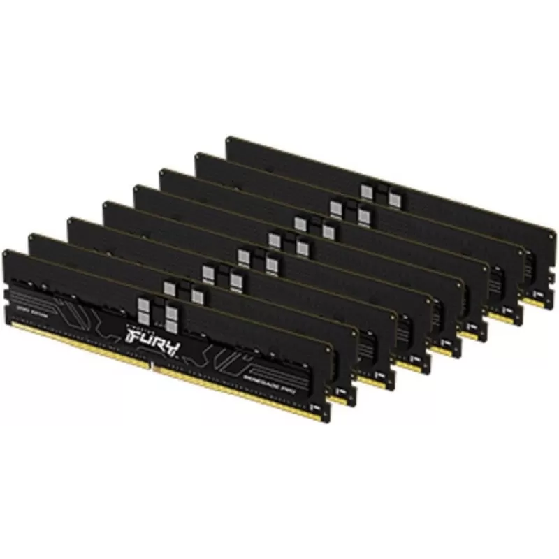 Desktop Memory DRAM Kingston Fury KF560R32RBEK8-256 KIT 256GB (8X32GB) DDR5 DIMM 6000MHz CL32 Color:black