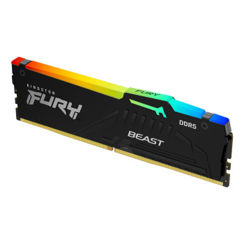 Desktop Memory DRAM Kingston Fury Beast RGB black KF560C30BBEA-16 16GB DDR5