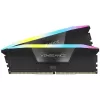 זיכרון לנייח DRAM Corsair Vengeance RGB CMH64GX5M2B6200C32 KIT 64GB (2X32GB) DDR5 DIMM 6200MHz CL32 1.25V צבע שחור