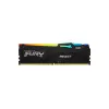 זיכרון לנייח DRAM Kingston FURY Beast RGB KF556C36BBEA-32 32GB DDR5 DIMM 5600MHz 36 1.25V צבע שחור