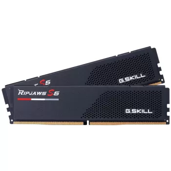 Оперативная память DRAM G.Skill Ripjaws S5 6000J2836G16GX2-RS5K KIT 32GB (2x16GB) DDR5 DIMM 6000MHz CL28 Intel XMP 3.0 1.4V Цвет:чёрный