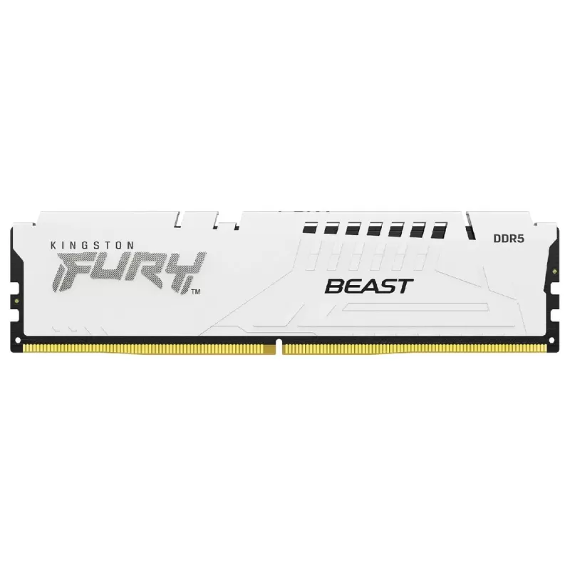 Memory Kingston FURY Beast KF560C36BWE2-16 16GB DDR5 6000MHz 1.35V Color:white Memory Kingston FURY Beast KF560C36BWE2-16 16GB DDR5 6000MHz 1.35V Color:white