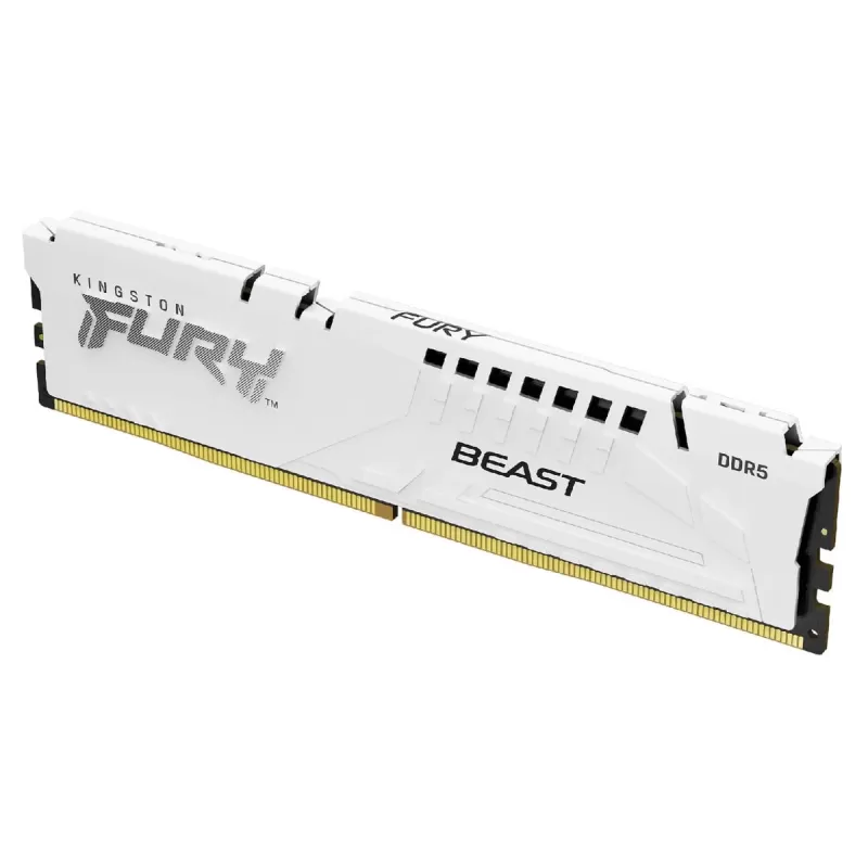 Memory Kingston FURY Beast KF560C36BWE2-16 16GB DDR5 6000MHz 1.35V Color:white Memory Kingston FURY Beast KF560C36BWE2-16 16GB DDR5 6000MHz 1.35V Color:white