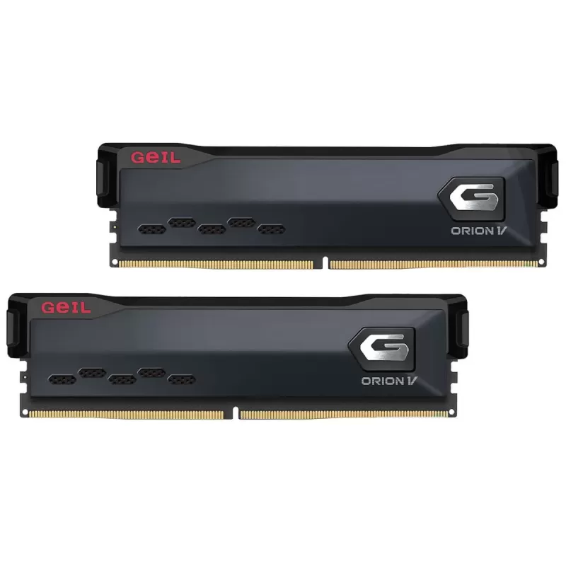 זיכרון לנייח DRAM GEIL DDR5 32GB (2x16GB) 6000 CL36 ORION V AMD Edition אפור GAVG532GB6000C36CDC 32GB DDR5 DIMM 6000MHz זיכרון לנייח DRAM GEIL DDR5 32GB (2x16GB) 6000 CL36 ORION V AMD Edition אפור GAVG532GB6000C36CDC 32GB DDR5 DIMM 6000MHz