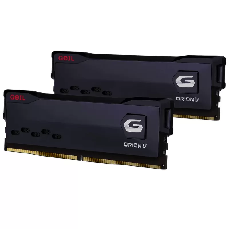 זיכרון לנייח DRAM GEIL DDR5 32GB (2x16GB) 6000 CL36 ORION V AMD Edition אפור GAVG532GB6000C36CDC 32GB DDR5 DIMM 6000MHz זיכרון לנייח DRAM GEIL DDR5 32GB (2x16GB) 6000 CL36 ORION V AMD Edition אפור GAVG532GB6000C36CDC 32GB DDR5 DIMM 6000MHz
