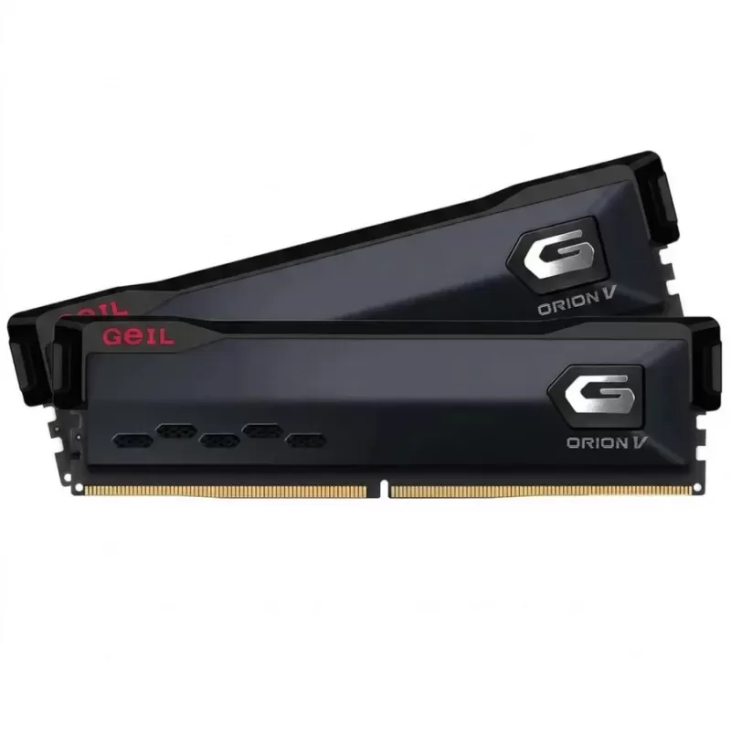 זיכרון לנייח DRAM GEIL DDR5 32GB (2x16GB) 6000 CL36 ORION V AMD Edition אפור GAVG532GB6000C36CDC 32GB DDR5 DIMM 6000MHz זיכרון לנייח DRAM GEIL DDR5 32GB (2x16GB) 6000 CL36 ORION V AMD Edition אפור GAVG532GB6000C36CDC 32GB DDR5 DIMM 6000MHz