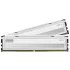 זיכרון לנייח DRAM Klevv DDR5 32GB (2x16GB) 6000 CL30 FIT V White KD5AGU880-60A300F KIT 32GB (2x16GB) DDR5 6000MHz CL30 צבע לבן