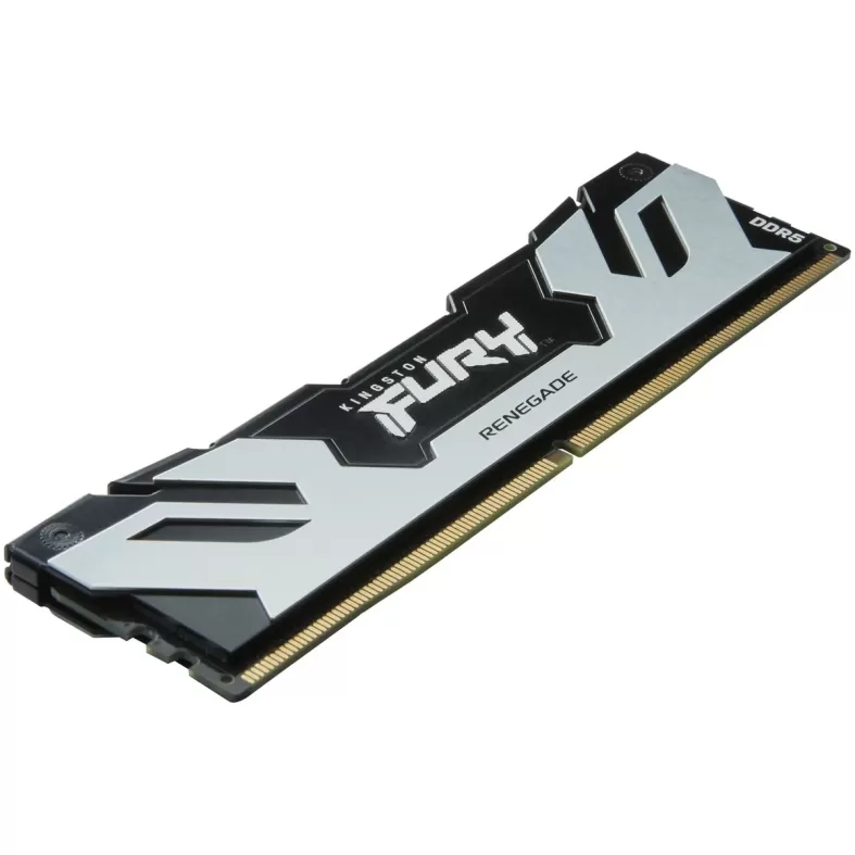 זיכרון לנייח DRAM Kingston FURY Renegade DDR5 32GB (2x16GB) 6400MHz CL32 KF564C32RSK2-32 32GB DDR5 6400MHz צבע כסוף, שחור