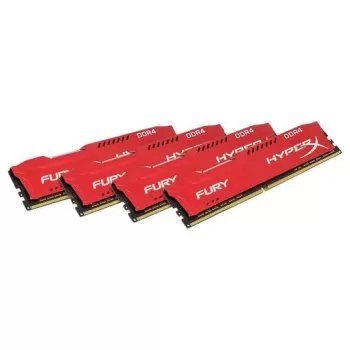 זיכרון לנייח DRAM Kingston HYPER-X FURY HX421C14FR2K4/32 KIT 32GB (4X8GB) DDR4 2133MHz