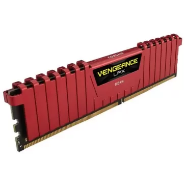 Desktop Memory DRAM Corsair Vengeance LPX CMK32GX4M2A2666C16R KIT 32GB (2x16GB) DDR4 DIMM 2666MHz 1.2V Color:red
