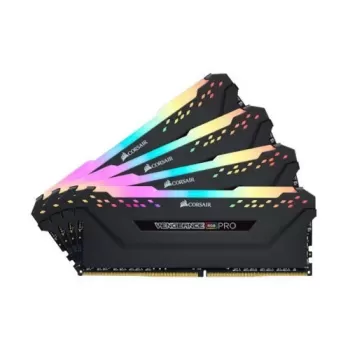 Оперативная память DRAM Corsair VENGEANCE RGB PRO CMW64GX4M4C3466C16 KIT 64GB (4x16GB) DDR4 3466MHz 1.35V Цвет:чёрный