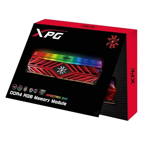 זיכרון לנייח DRAM Adata XPG SPECTRIX D41 AX4U300038G16-DR41 KIT 16GB (2x8GB) DDR4 3000MHz