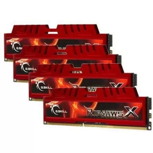 Desktop Memory DRAM G.Skill RipjawsZ F3-12800CL9Q-16GBZL KIT 16GB (4X4GB) DDR3 DIMM 1600MHz 9-9-9-24 1.5v OEM, no package