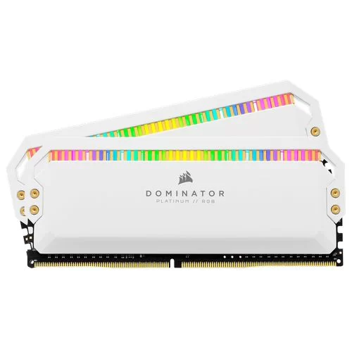 Desktop Memory DRAM Corsair DOMINATOR PLATINUM RGB CMT32GX4M4K4000C19W KIT 32GB (4X8GB) DDR4 DIMM 4000MHz CL19 Color:white Desktop Memory DRAM Corsair DOMINATOR PLATINUM RGB CMT32GX4M4K4000C19W KIT 32GB (4X8GB) DDR4 DIMM 4000MHz CL19 Color:white