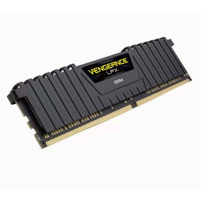 זיכרון לנייח DRAM Corsair VENGEANCE LPX CMK16GX4M2G4000C16 KIT 16GB (2X8GB) DDR4 DIMM 4000MHz CL16 צבע שחור