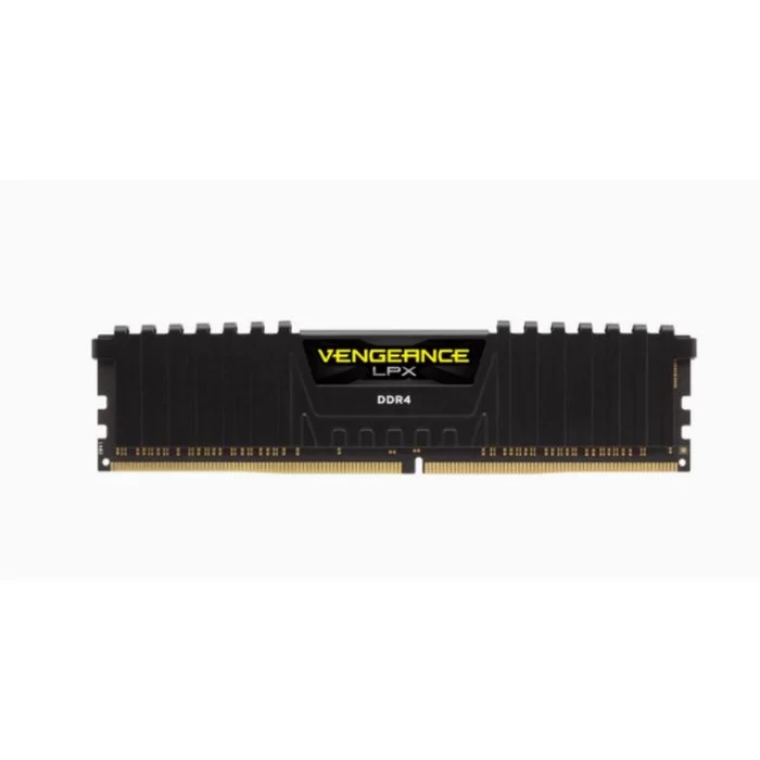 זיכרון לנייח DRAM Corsair VENGEANCE LPX CMK16GX4M2G4000C16 KIT 16GB (2X8GB) DDR4 DIMM 4000MHz CL16 צבע שחור