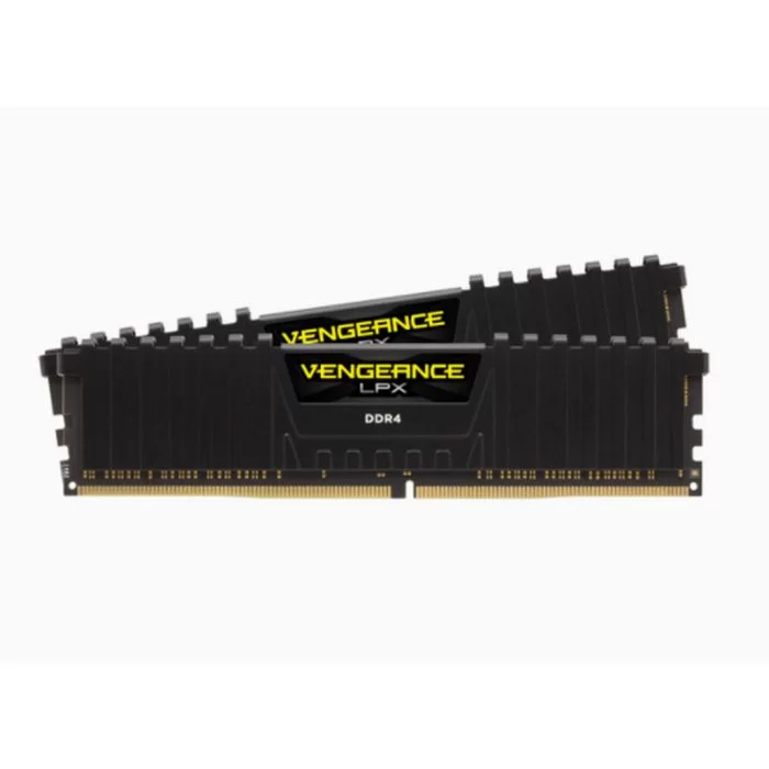 זיכרון לנייח DRAM Corsair VENGEANCE LPX CMK16GX4M2G4000C16 KIT 16GB (2X8GB) DDR4 DIMM 4000MHz CL16 צבע שחור