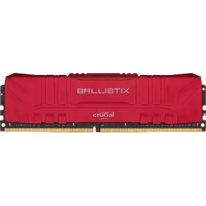 Desktop Memory DRAM Crucial Ballistix BL8G36C16U4R 8GB DDR4 DIMM 3600MHz CL16 Color:red