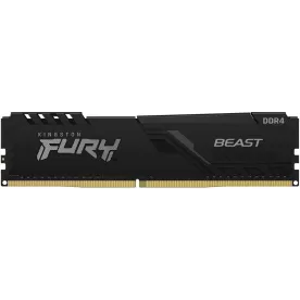 זיכרון לנייח DRAM Kingston Fury Beast KF432C16BBK2/32 KIT 32GB (2x16GB) DDR4 3200MHz CL16 צבע שחור