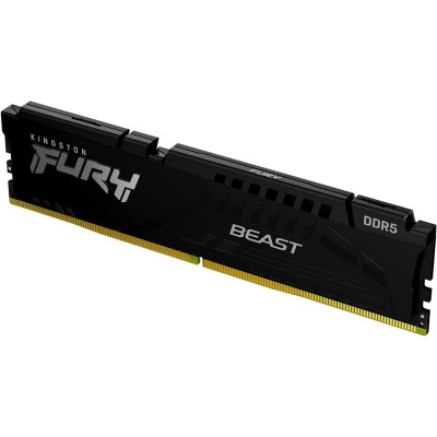 Оперативная память DRAM Kingston Fury Beast KF560C40BB-16 16GB DDR5 6000MHz Оперативная память DRAM Kingston Fury Beast KF560C40BB-16 16GB DDR5 6000MHz