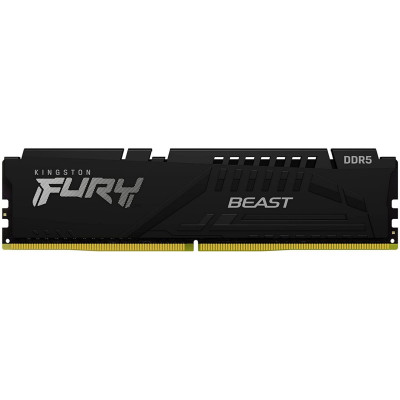 Оперативная память DRAM Kingston Fury Beast KF560C40BB-16 16GB DDR5 6000MHz Оперативная память DRAM Kingston Fury Beast KF560C40BB-16 16GB DDR5 6000MHz