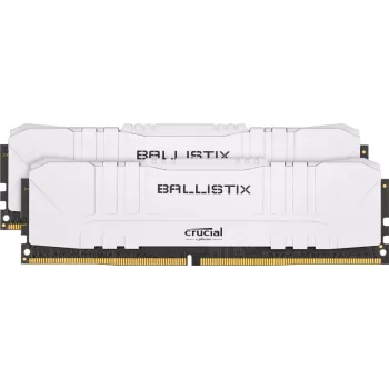 Оперативная память DRAM Crucial Ballistix BL2K16G32C16U4W KIT 32GB (2x16GB) DDR4 DIMM 3200MHz CL16 Цвет:белый