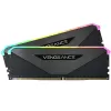 Оперативная память DRAM Corsair VENGEANCE RGB RT CMN64GX4M2Z3200C16 KIT 64GB (2X32GB) DDR4 DIMM 3200MHz 16-20-20-38 Цвет:чёрный