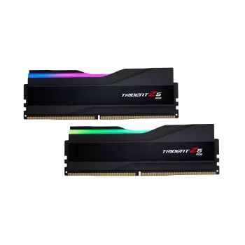 זיכרון לנייח DRAM G.Skill Trident Z5 RGB F5-6000U4040E16GX2-TZ5RK KIT 32GB (2x16GB) DDR5 DIMM 6000MHz CL40-40-40-76 צבע שחור זיכרון לנייח DRAM G.Skill Trident Z5 RGB F5-6000U4040E16GX2-TZ5RK KIT 32GB (2x16GB) DDR5 DIMM 6000MHz CL40-40-40-76 צבע שחור
