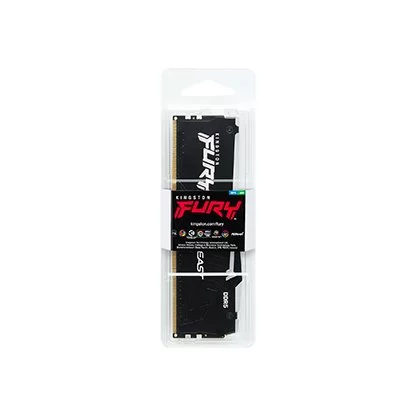 Desktop Memory DRAM Kingston Fury Beast RGB KF556C40BBA-16 16GB DDR5 DIMM 5600MHz CL40 1.25V Color:black