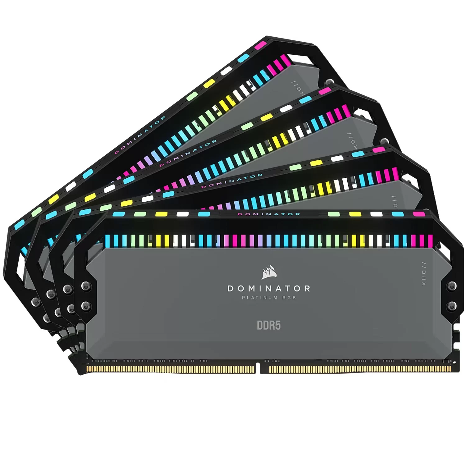 Оперативная память DRAM Corsair DOMINATOR PLATINUM RGB CMT64GX5M4B5600Z36 AMD EXPO CMT64GX5M4B5600Z36 KIT 64GB (4X16GB) DDR5 DIMM 5600MHz CL36