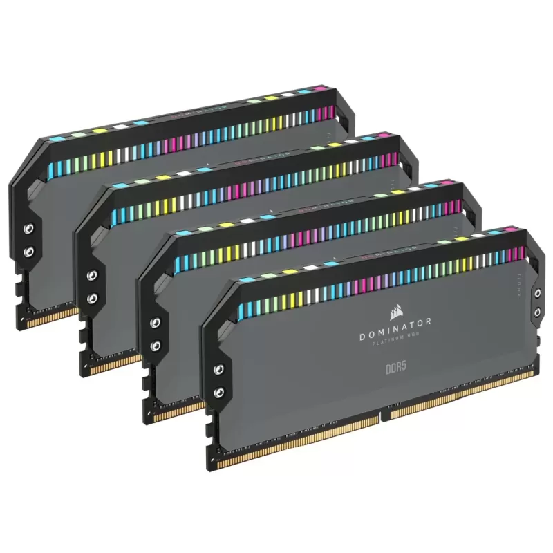 Оперативная память DRAM Corsair DOMINATOR PLATINUM RGB CMT64GX5M4B5600Z36 AMD EXPO CMT64GX5M4B5600Z36 KIT 64GB (4X16GB) DDR5 DIMM 5600MHz CL36