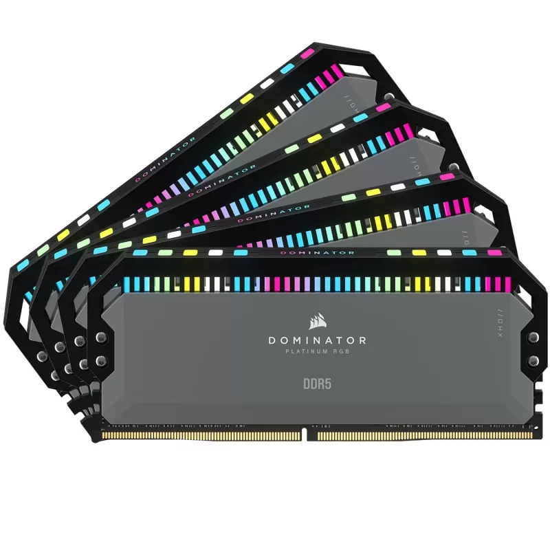 Оперативная память DRAM Corsair DOMINATOR PLATINUM RGB CMT64GX5M4B5600Z36 AMD EXPO CMT64GX5M4B5600Z36 KIT 64GB (4X16GB) DDR5 DIMM 5600MHz CL36