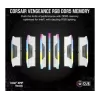 Desktop Memory DRAM Corsair Vengeance RGB CMH32GX5M2B5600C40W KIT 32GB (2x16GB) DDR5 DIMM 5600MHz CL40 Color:white