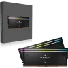 Оперативная память DRAM Corsair DOMINATOR TITANIUM RGB CMP32GX5M2B6000C30 KIT 32GB (2x16GB) DDR5 DIMM 6000MHz CL30 Цвет:чёрный Оперативная память DRAM Corsair DOMINATOR TITANIUM RGB CMP32GX5M2B6000C30 KIT 32GB (2x16GB) DDR5 DIMM 6000MHz CL30 Цвет:чёрный