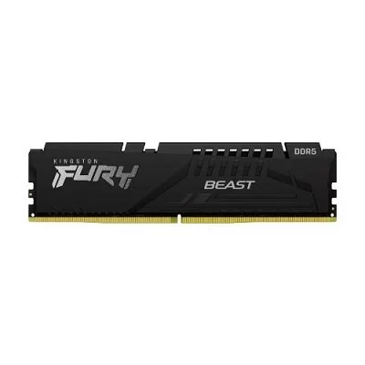 Desktop Memory DRAM Kingston Fury Beast KF560C36BBE2-16 16GB DDR5 DIMM 6000MHz CL36 Color:black