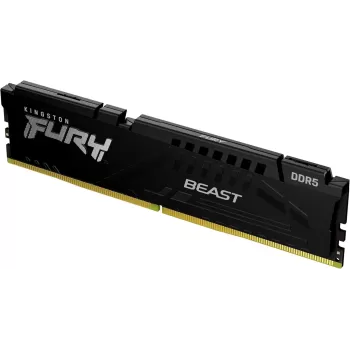 Desktop Memory DRAM Kingston Fury Beast KF560C36BBE2-16 16GB DDR5 6000MHz CL36 Color:black
