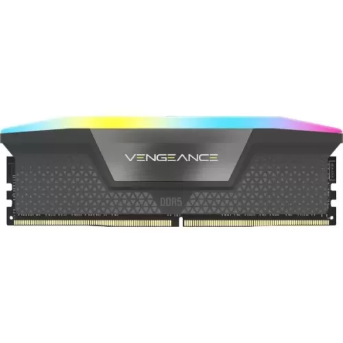 Оперативная память DRAM Corsair Vengeance RGB CMH16GX5M1E6000Z36 16GB DDR5 DIMM 6000MHz CL36 1.35V Цвет:чёрный