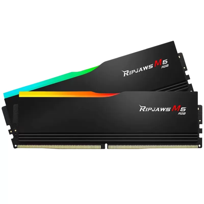 Desktop Memory DRAM G.Skill Ripjaws M5 RGB 6000J3238G32GX2-RM5RK KIT 64GB Desktop Memory DRAM G.Skill Ripjaws M5 RGB 6000J3238G32GX2-RM5RK KIT 64GB