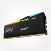 זיכרון לנייח DRAM Kingston Fury Beast RGB KF556C36BBEA-16 16GB DDR5 DIMM 5600MHz CL36 1.1V צבע שחור