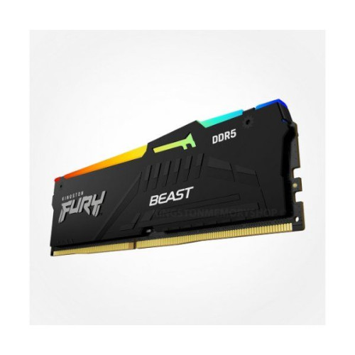 Desktop Memory DRAM Kingston Fury Beast RGB KF556C36BBEA-16 16GB DDR5 5600Mhz