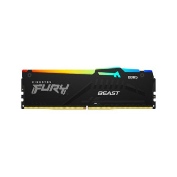 זיכרון לנייח DRAM Kingston Fury Beast RGB KF556C36BBEA-16 16GB DDR5 5600Mhz