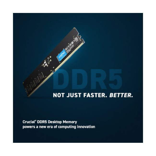 Оперативная память DRAM Crucial CT32G56C46U5 32GB DDR5 5600Mhz CL46 1.1V