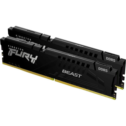 Desktop Memory DRAM Kingston Fury Beast KF560C36BBE2K2-32 KIT 32GB (2x16GB) Desktop Memory DRAM Kingston Fury Beast KF560C36BBE2K2-32 KIT 32GB (2x16GB)